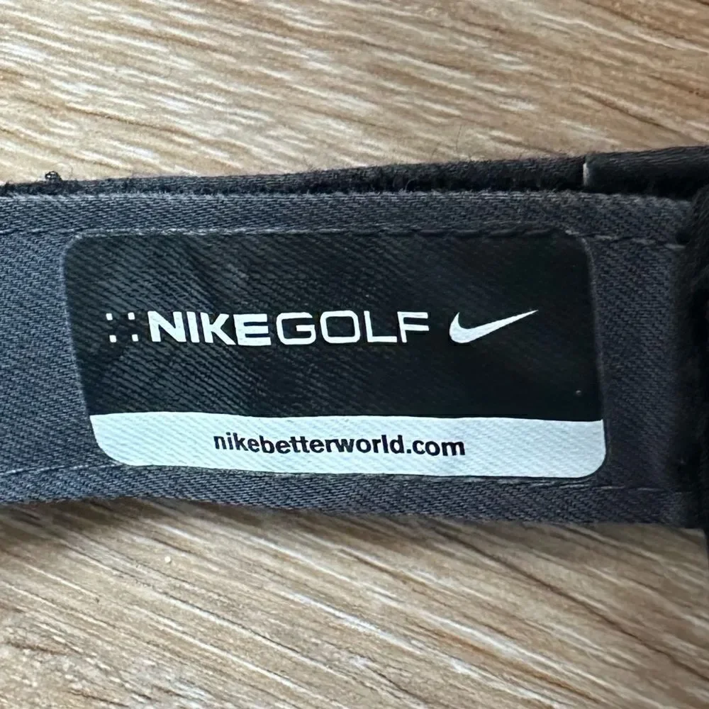 Nike Golf Tiger Woods Black Gray Adjustable Hat